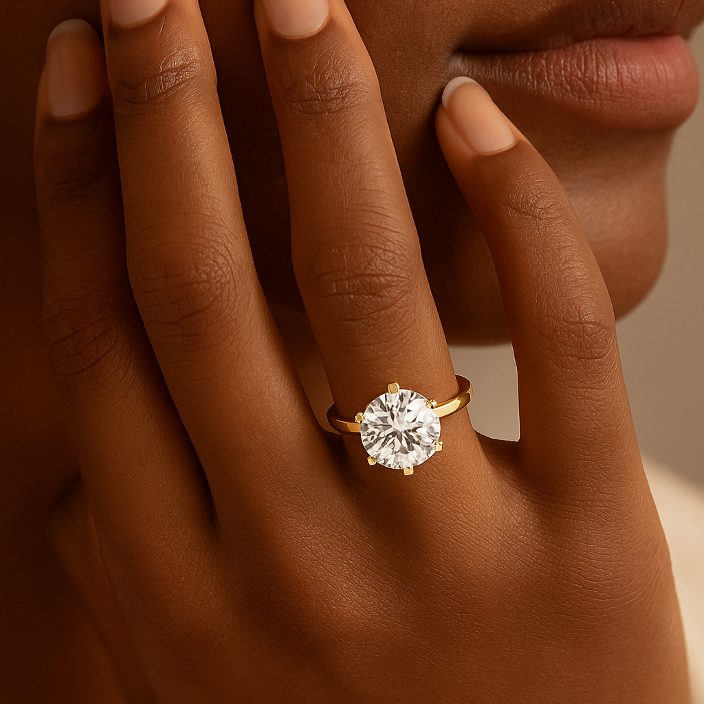 Round Brilliant Solitaire