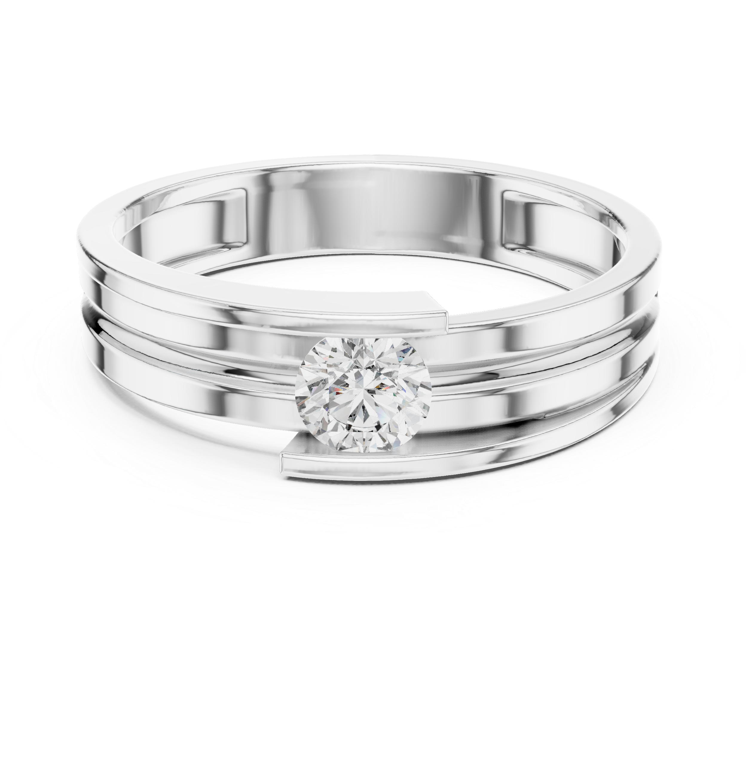 Round Channel-Bridge Bypass Ring