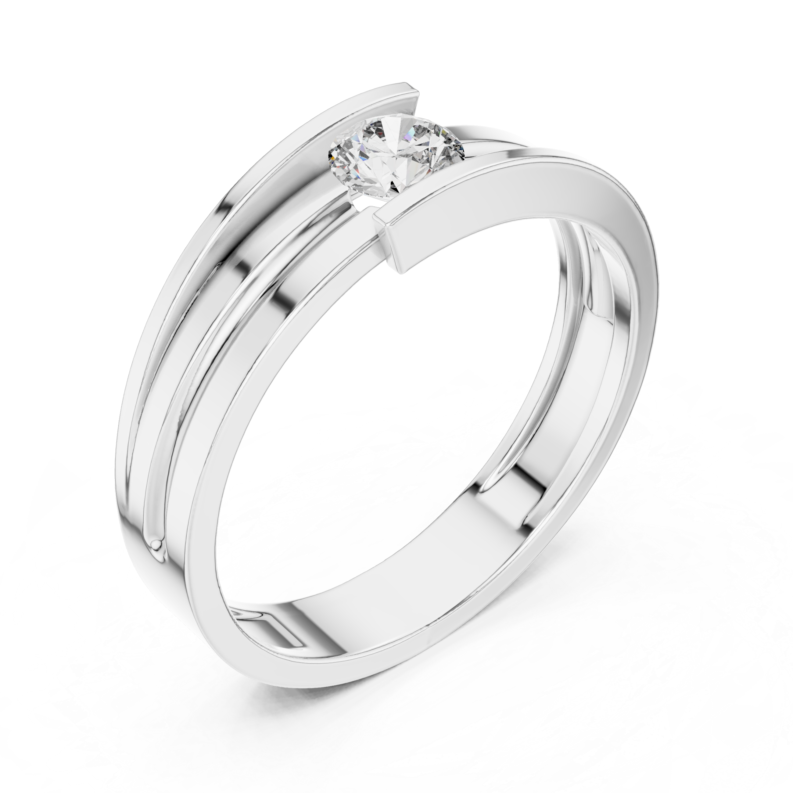 Round Channel-Bridge Bypass Ring