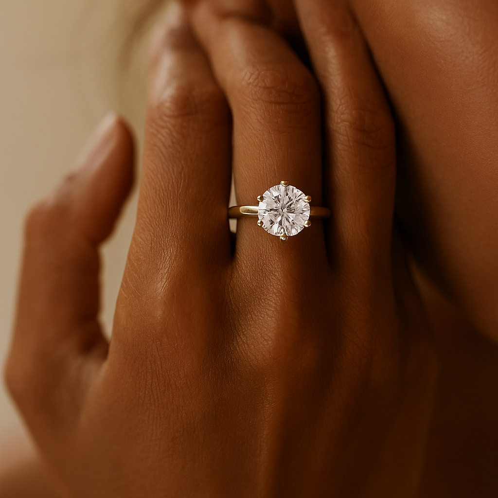 Round Brilliant Solitaire