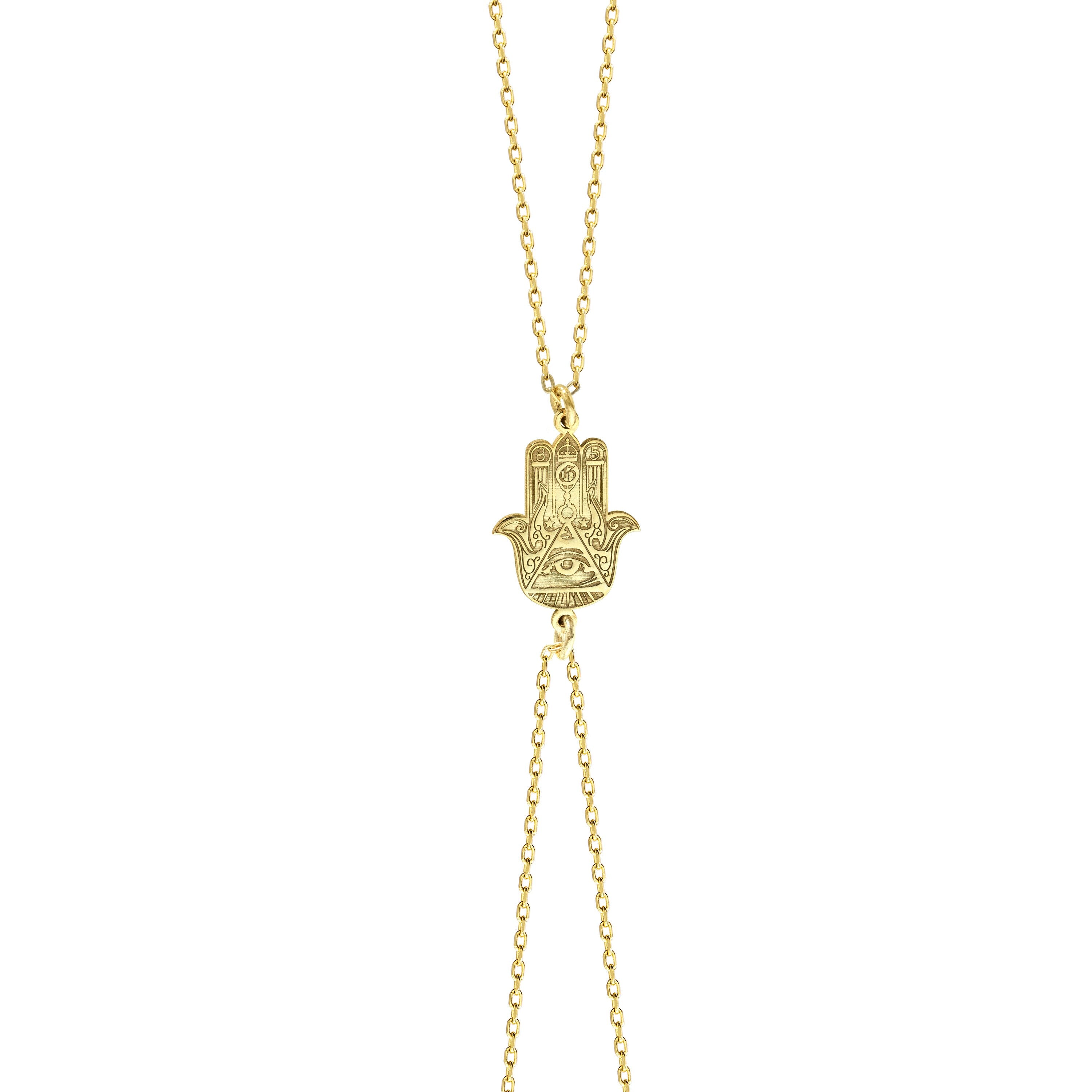 Gold Hamsa Bracelet