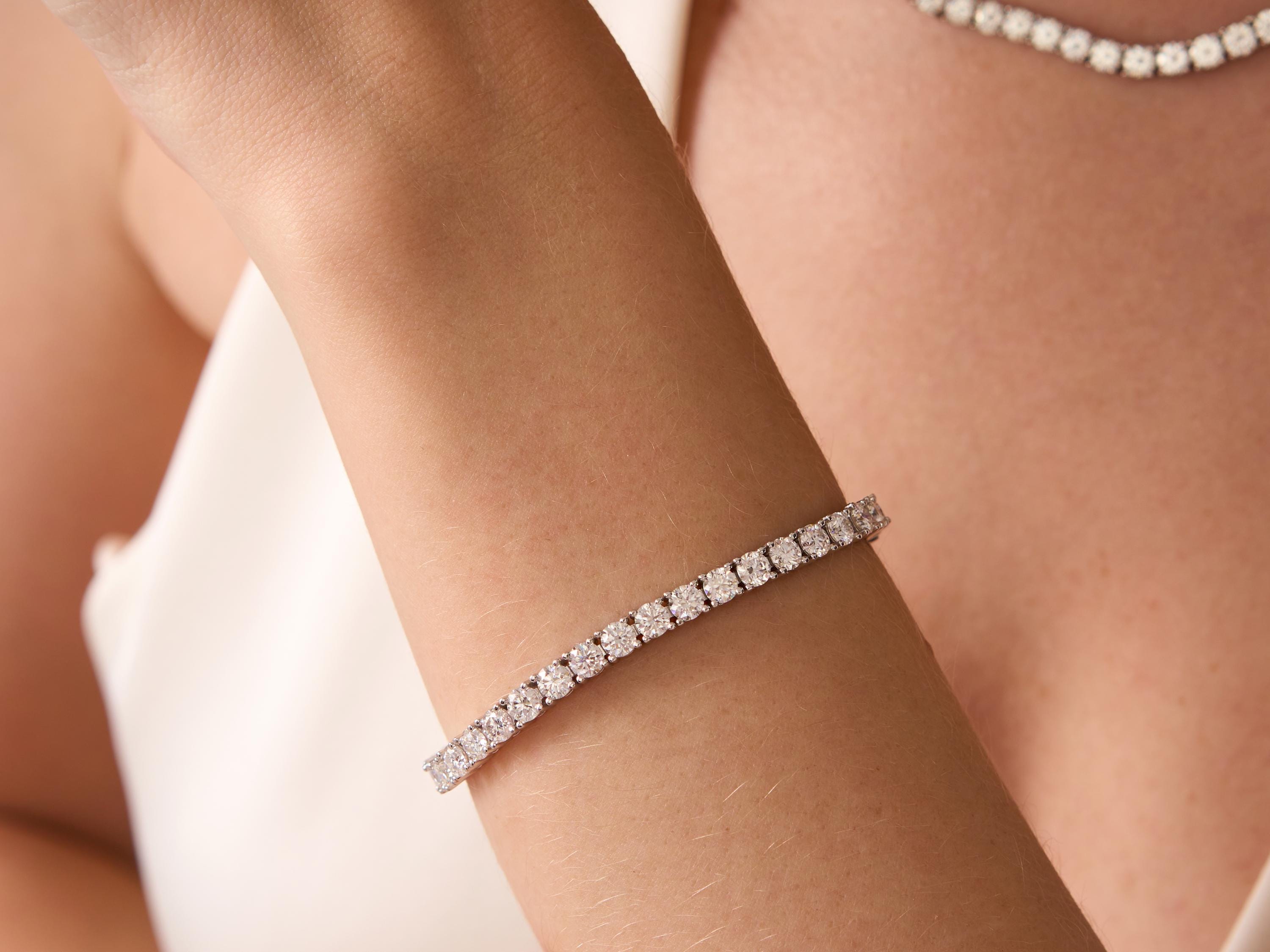 Moissanite Tennis Bracelet