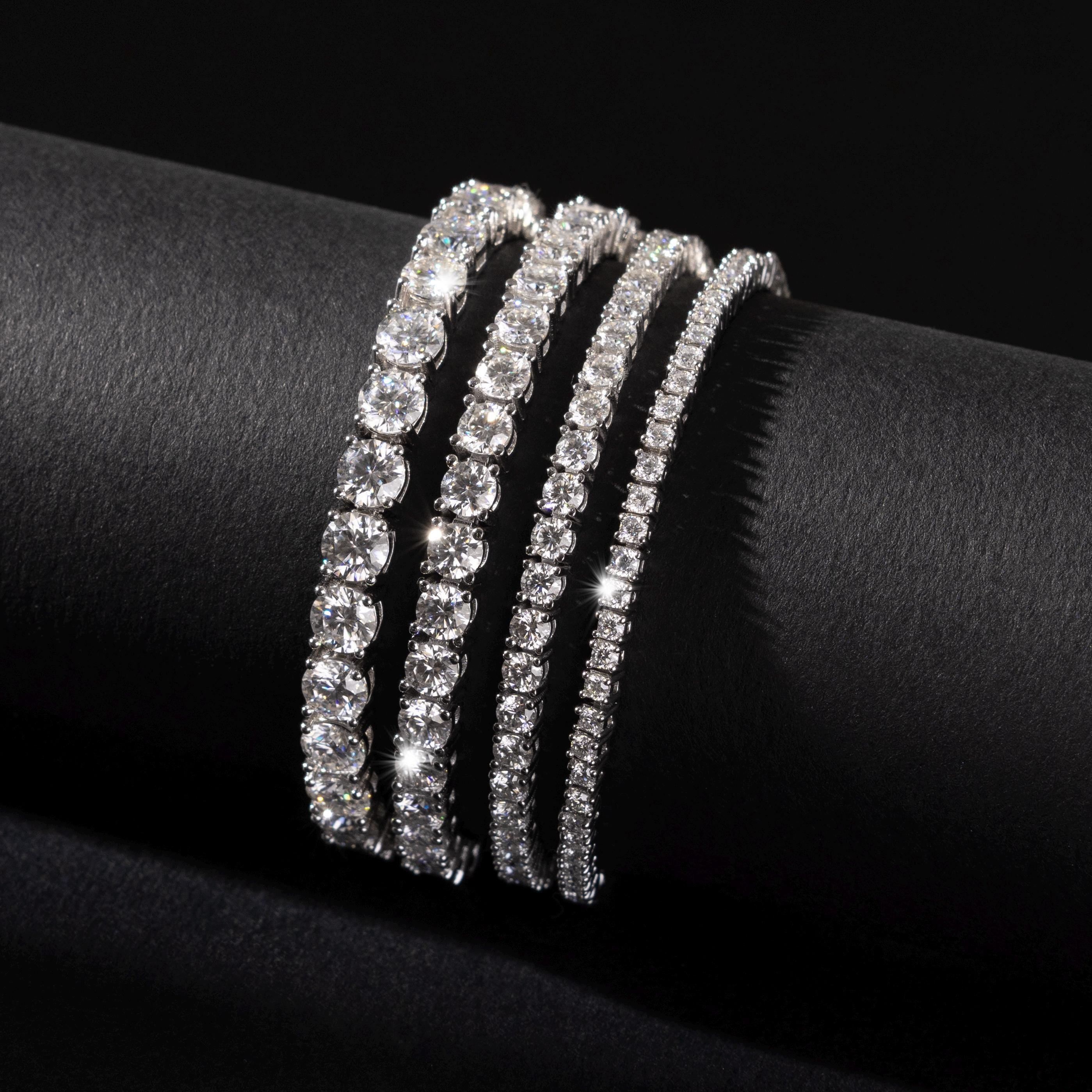 Moissanite Tennis Bracelet