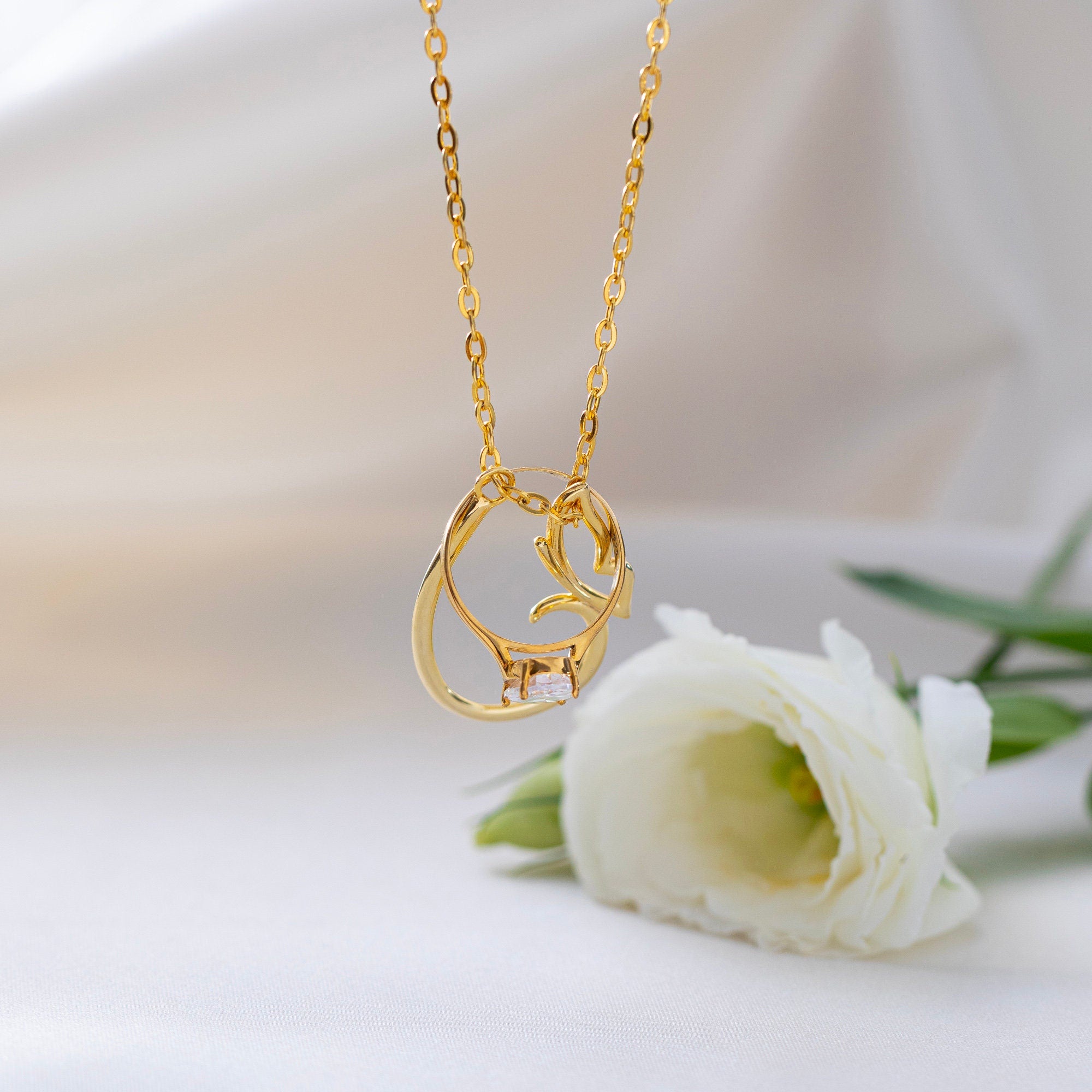 Butterfly Ring Kolder Necklace