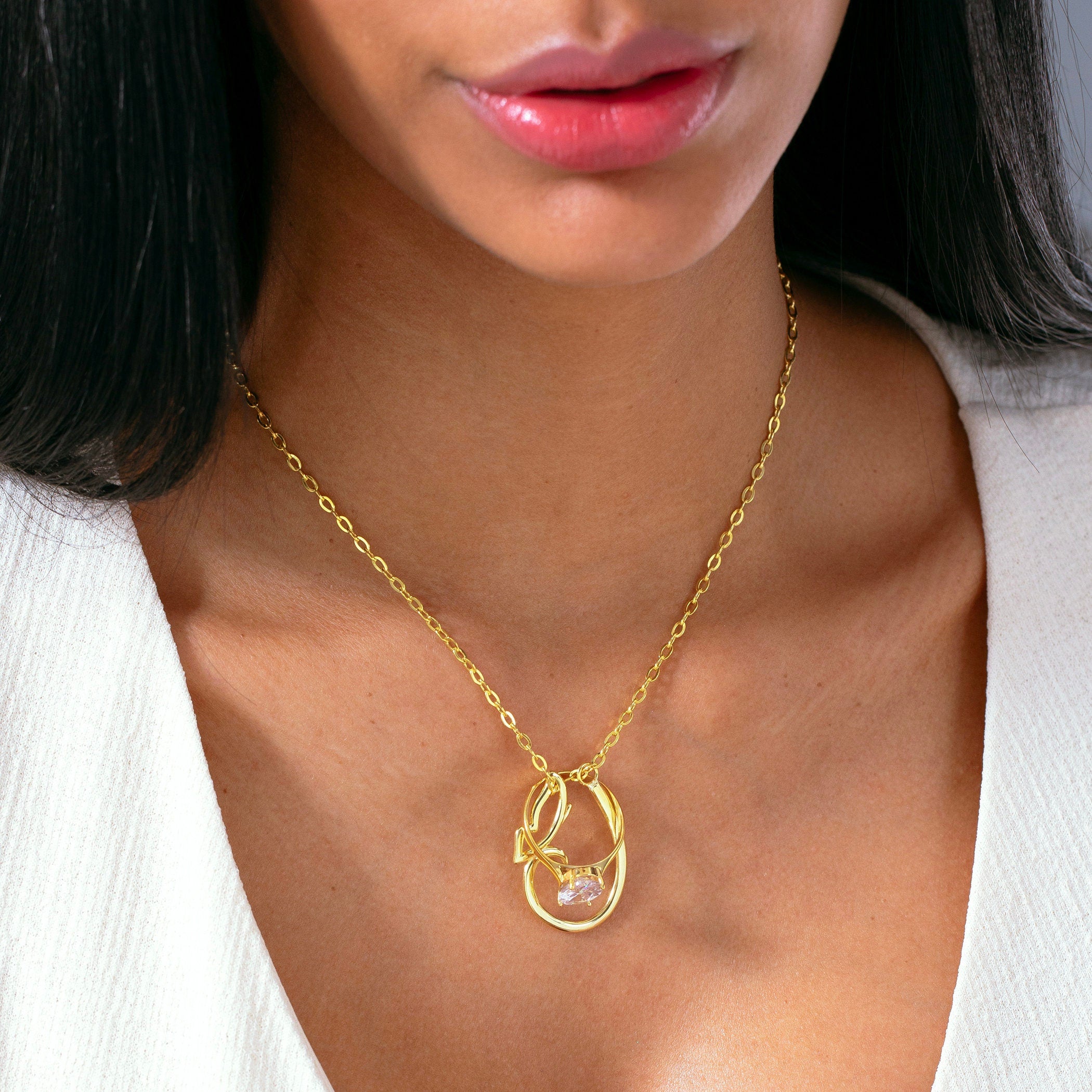 Butterfly Ring Kolder Necklace