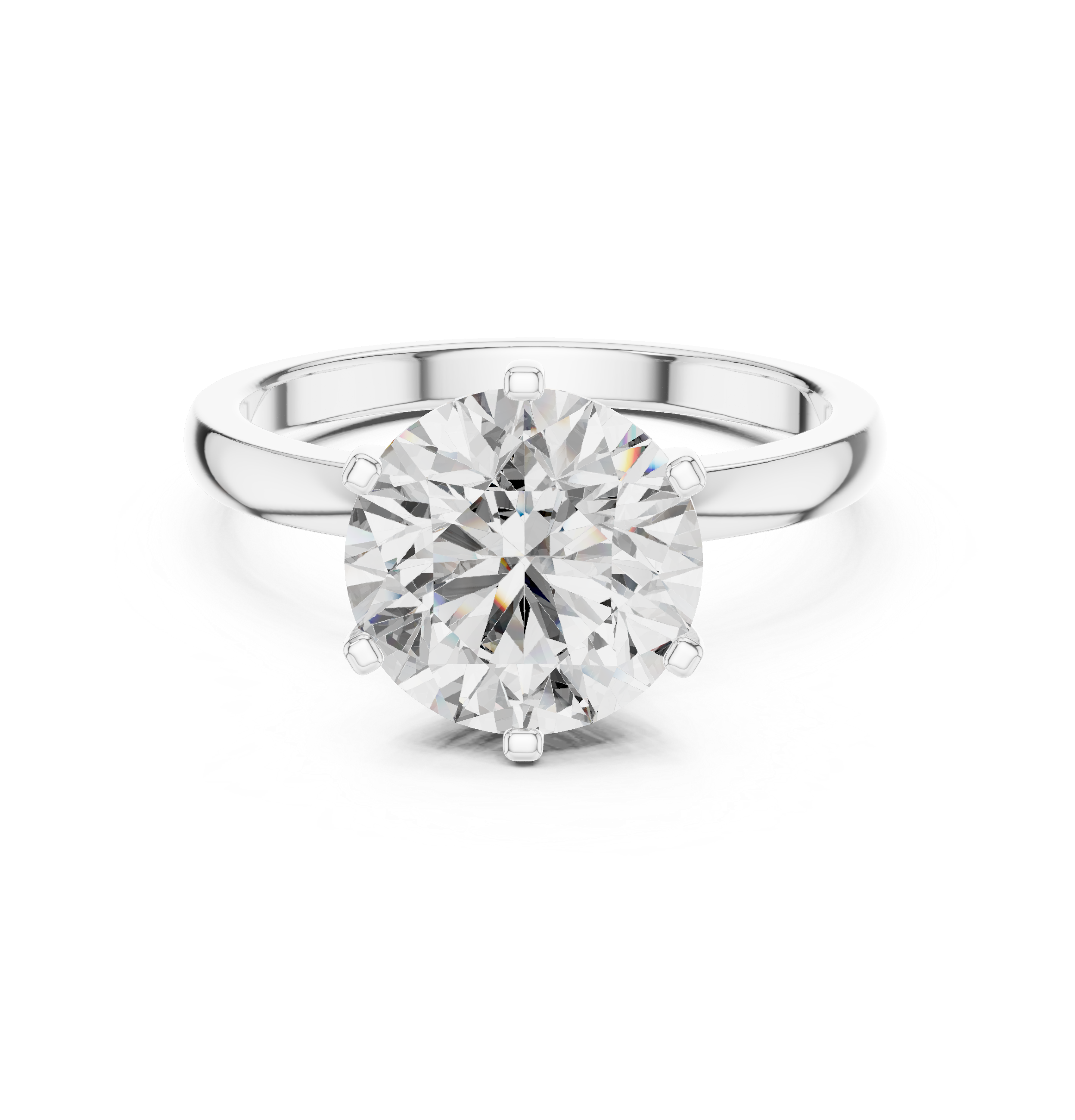 Round Brilliant Solitaire