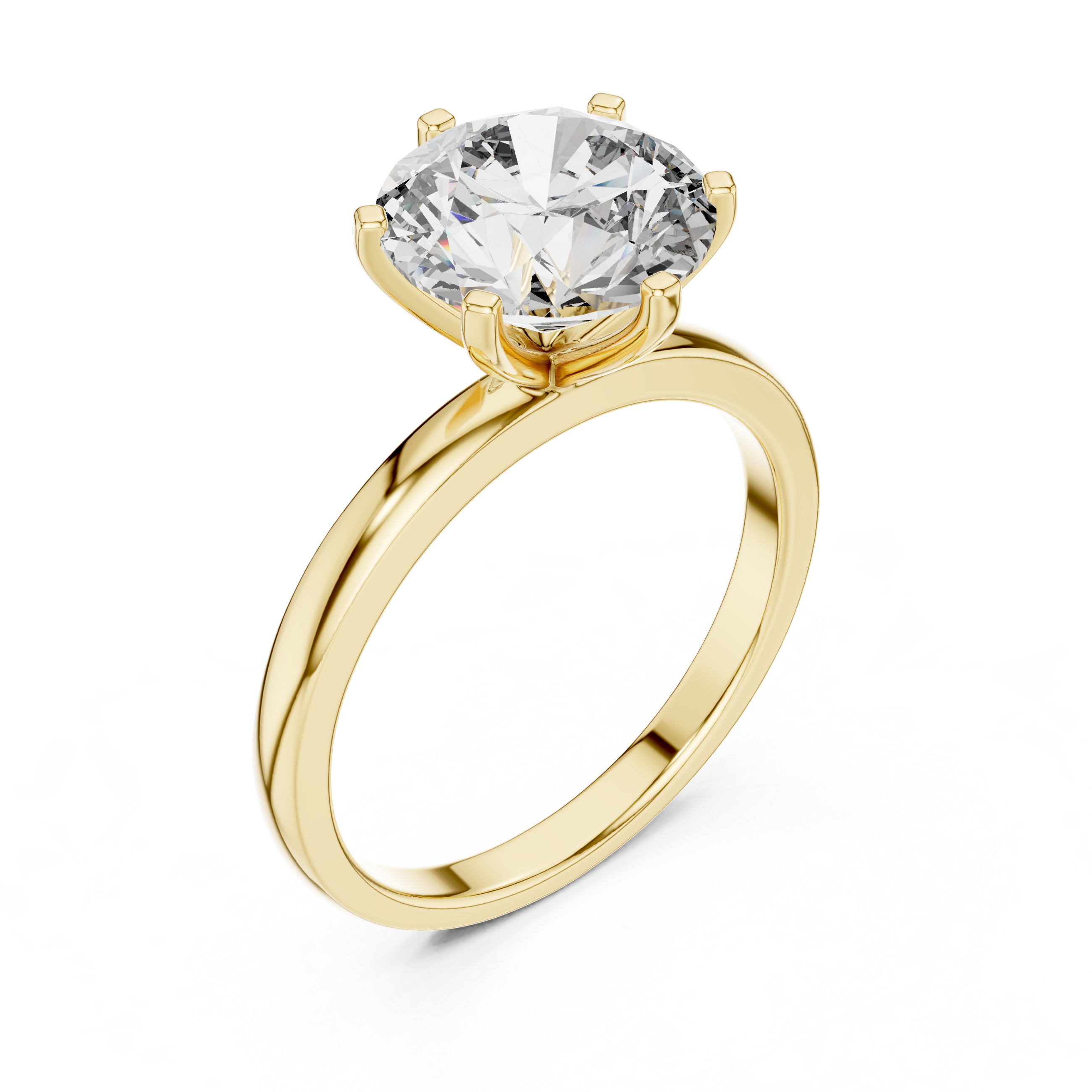 Round Brilliant Solitaire