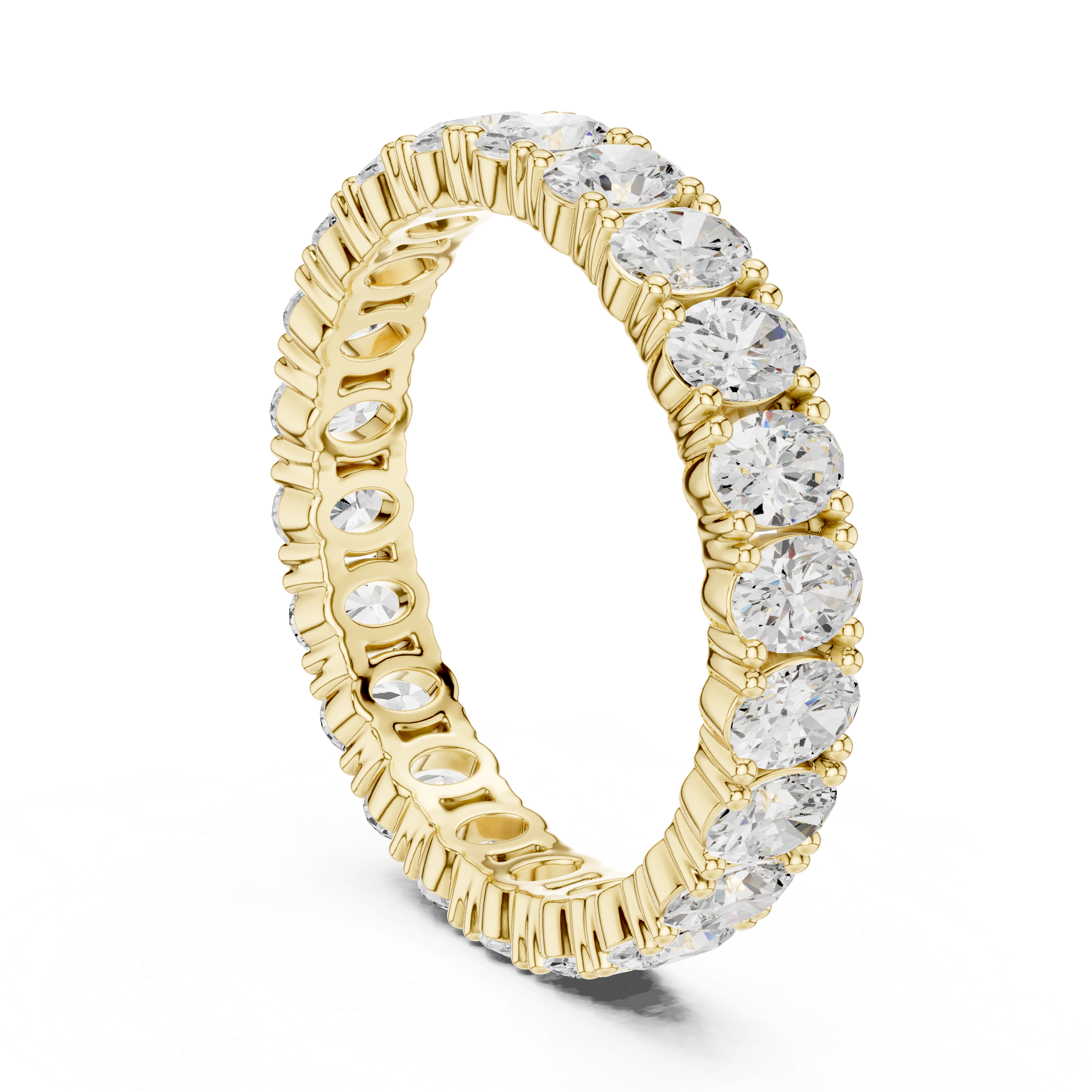 The Poreč Ring - Oval Cut Eternity Band