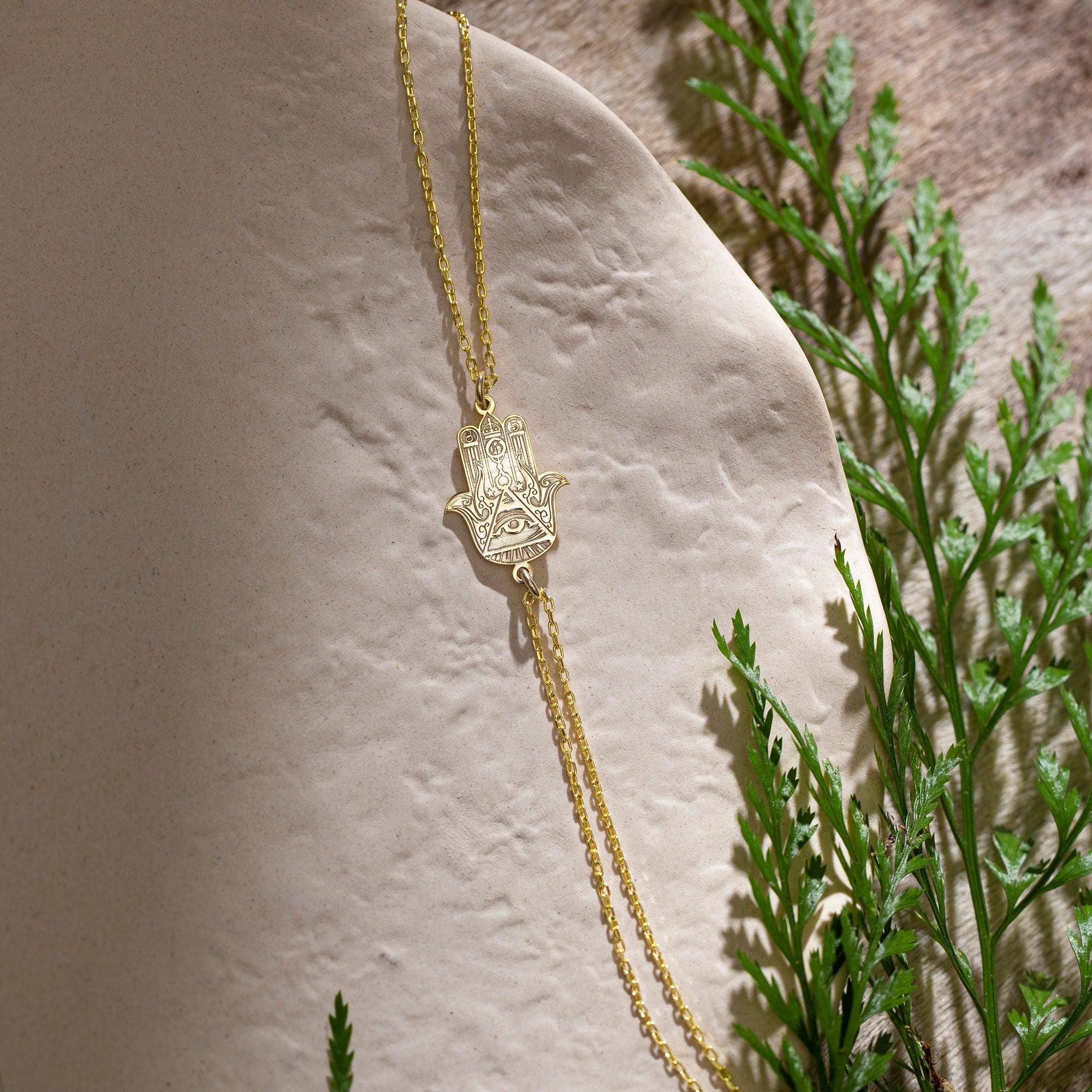 Gold Hamsa Bracelet