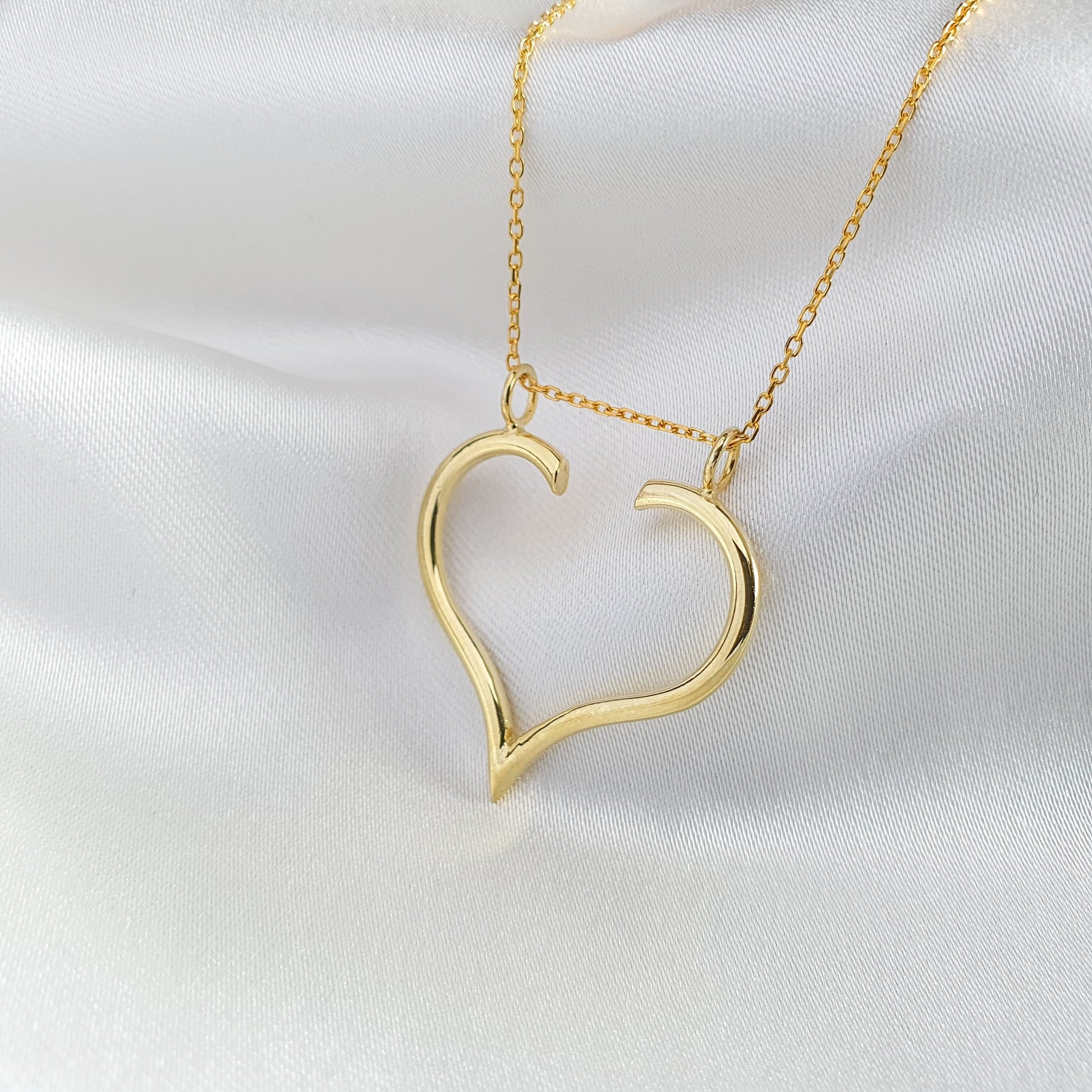 Heart Ring Keeper Necklace